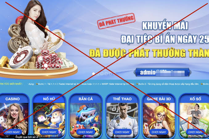 Người chơi kiểm tra thông tin trước khi tham gia nền tảng trực tuyến